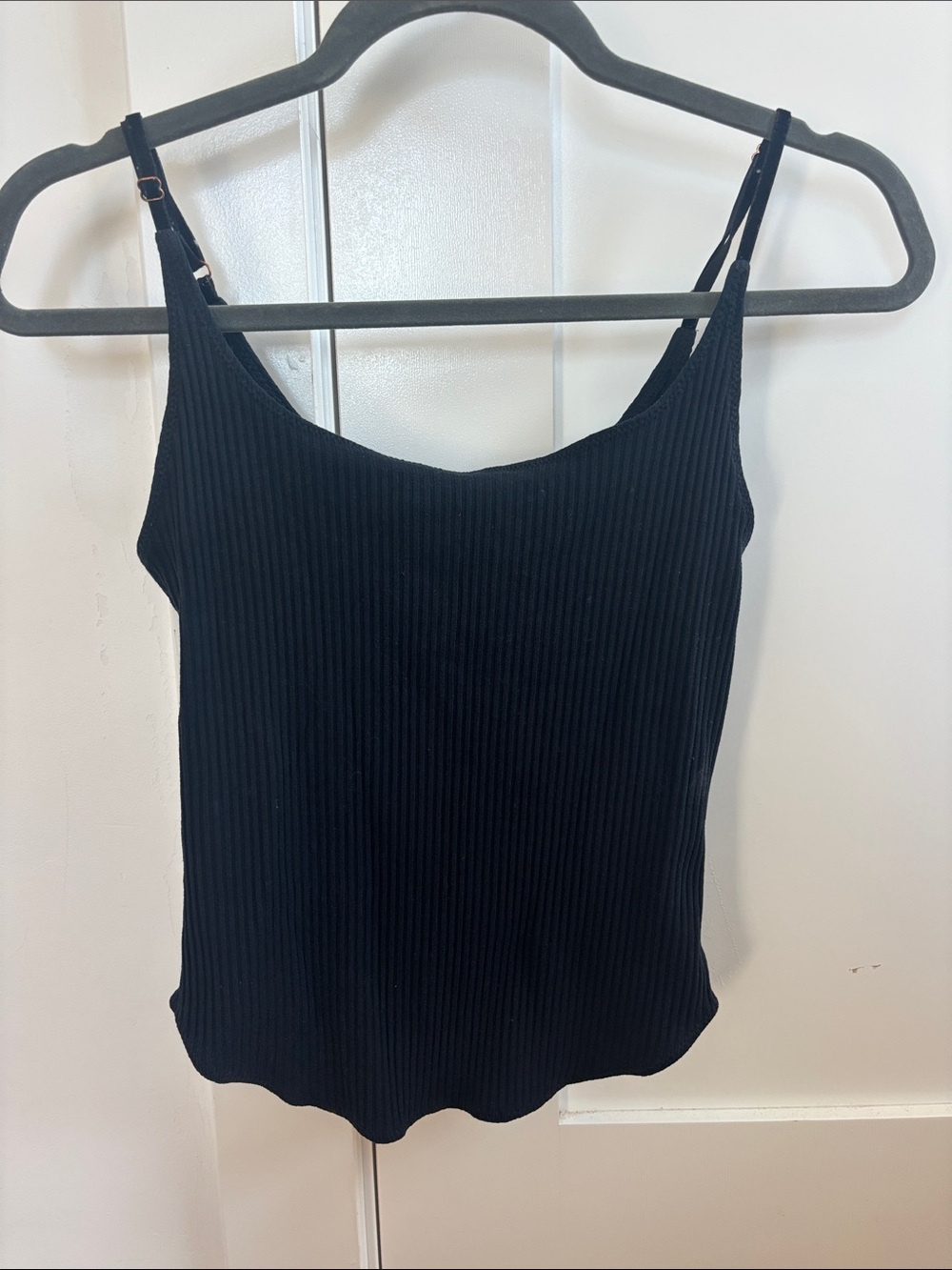 Free People Intimately Black Cami Tank Top